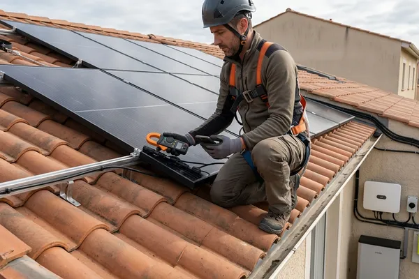 Installation photovoltaïque dans le Nord