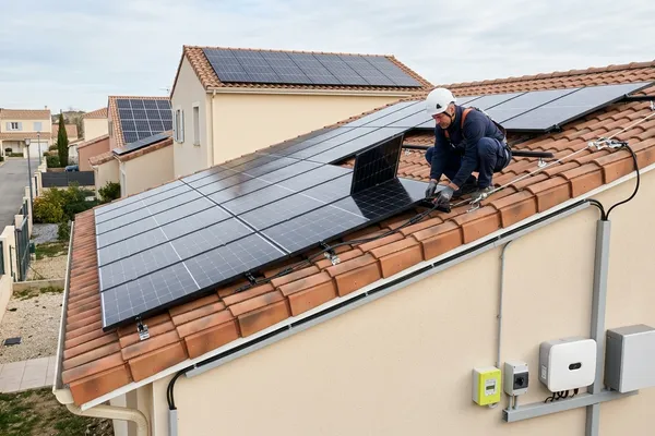 Panneaux solaires en toiture dans le Nord
