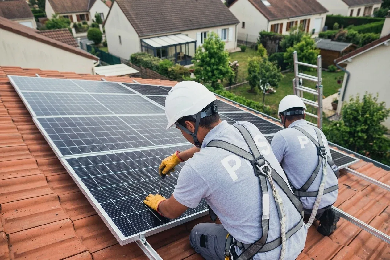 Installation photovoltaïque dans le Nord
